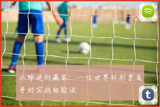 从球迷到赢家:一位世界杯彩票高手的实战经验谈