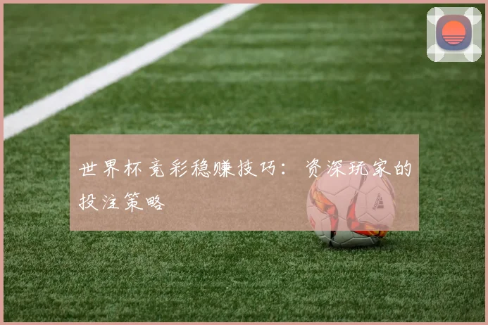 世界杯竞彩稳赚技巧:资深玩家的投注策略